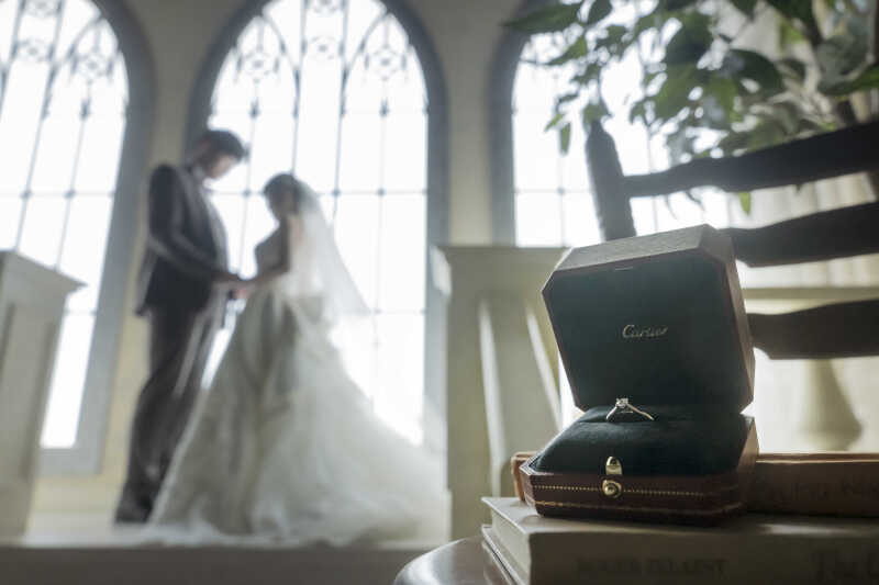 指輪がつなぐ永遠の誓いがここに…♪