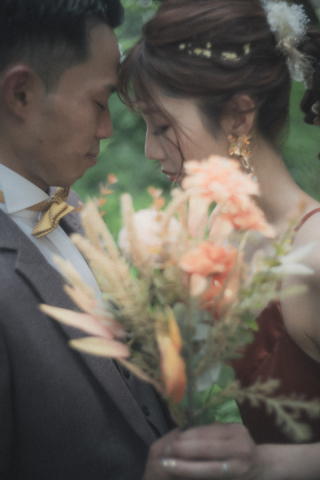 ロケーション+スタジオ！こだわりがつまったフォトウェディング♪