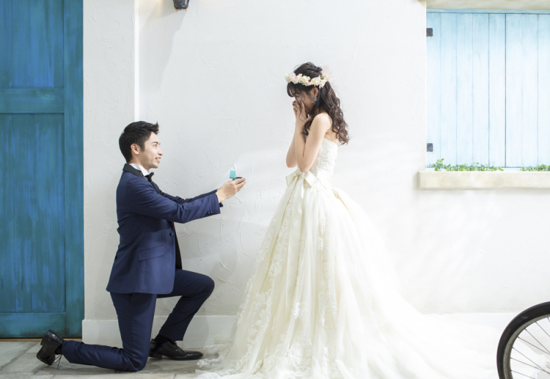 指輪を新婦様に