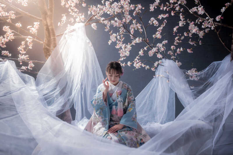 桜と共に輝く特別な瞬間