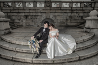 中之島でロケーションフォト