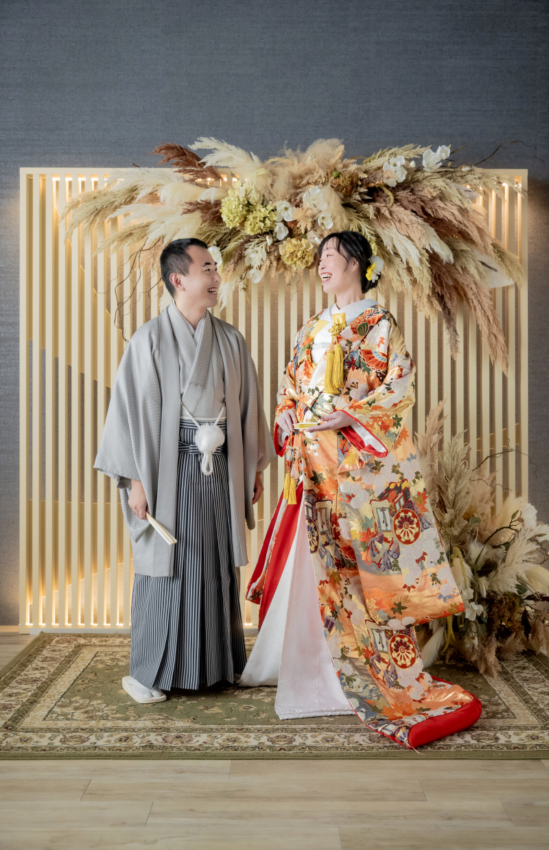 和装が彩る幸せなひととき