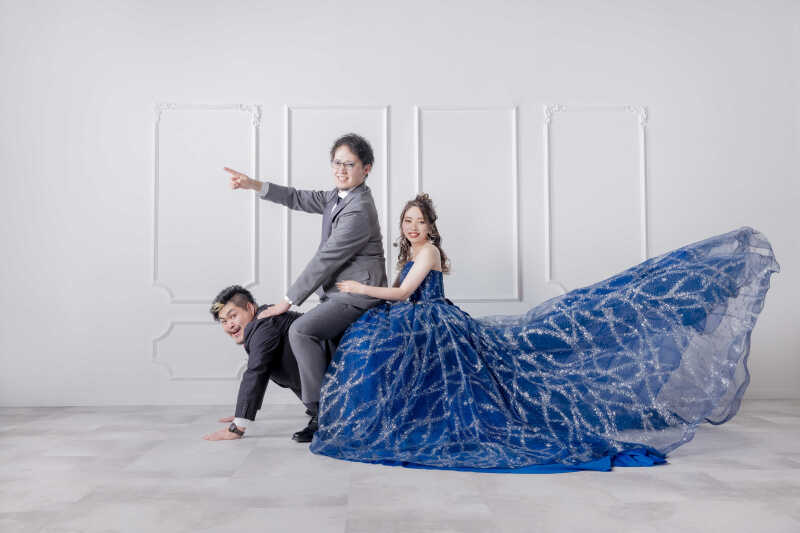 みんなで仲良くむすびショット!