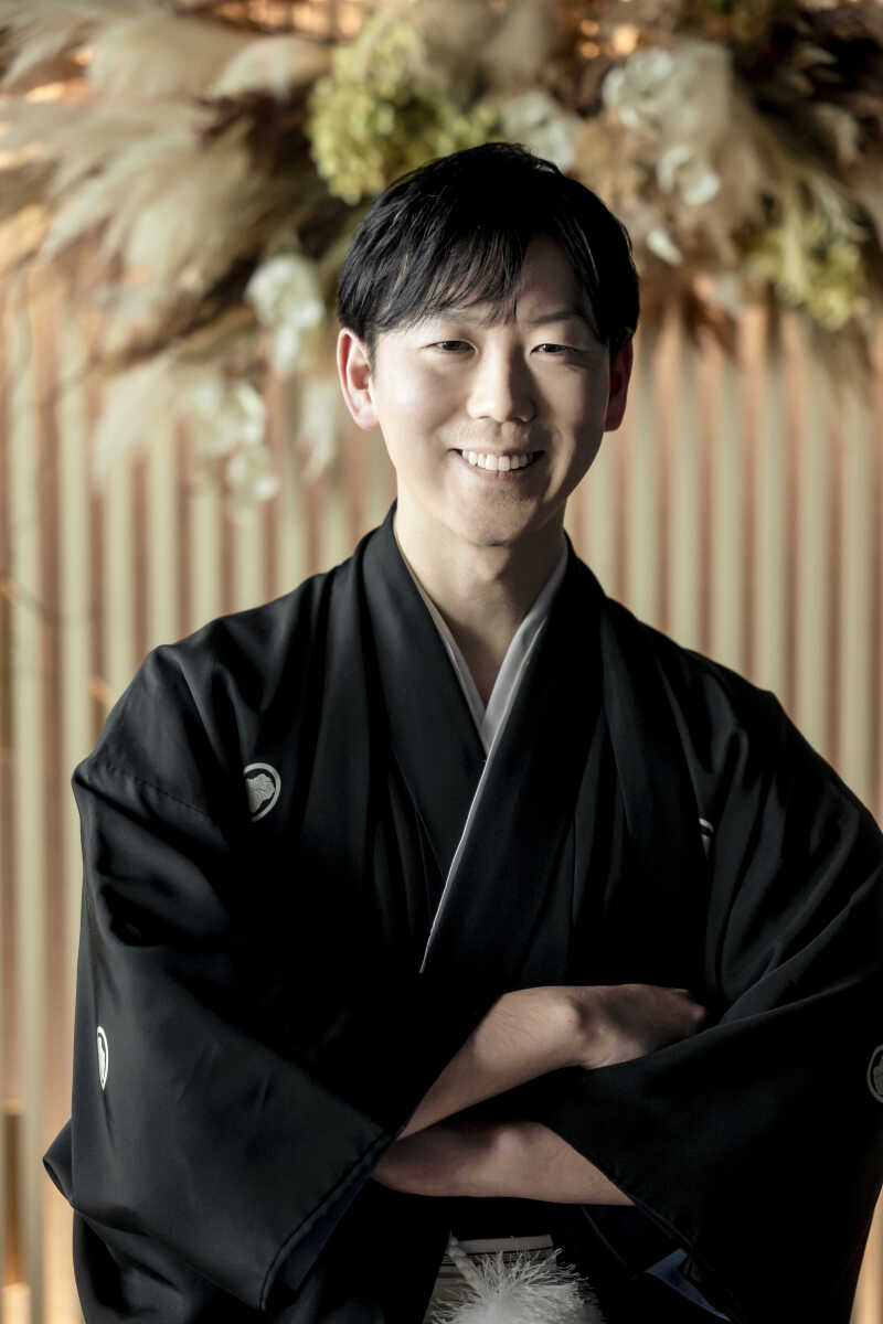 【新郎様ソロショット】ステキな微笑み