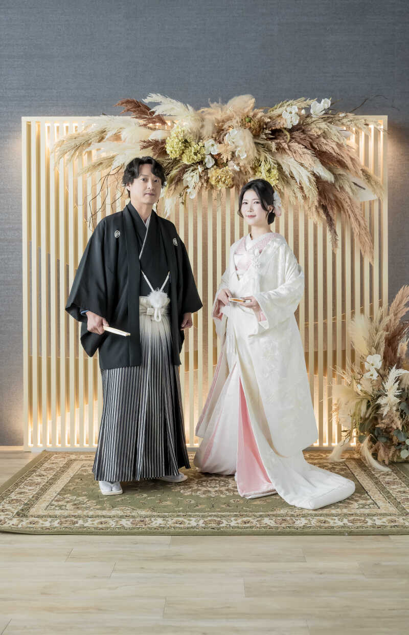 和の趣を感じる、並び立ちの美しさ