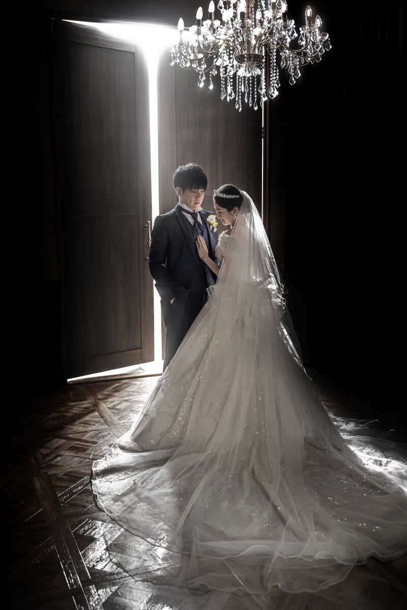 寄り添うおふたり