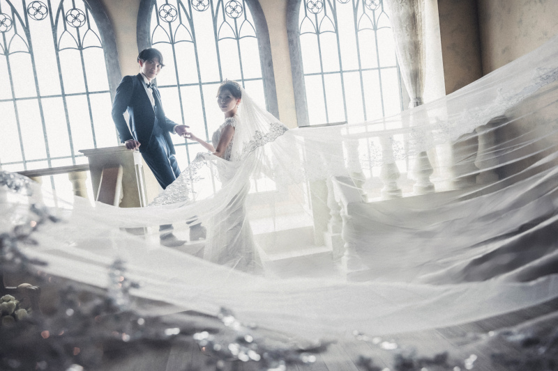 動きのある美しい韓国フォトスタイル