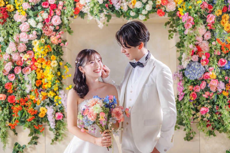 愛情いっぱい♡ほっぺつんショット