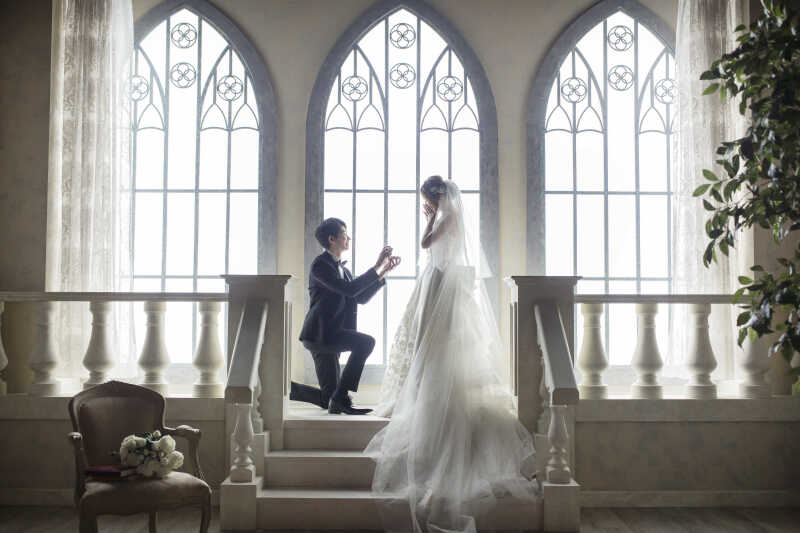 【チャペル】プロポーズショット