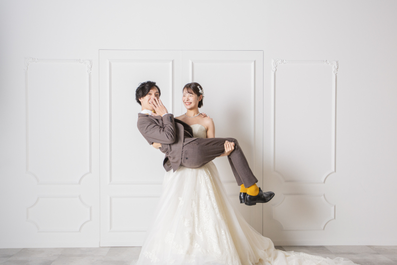 【ホワイトウォール】抱っこショット