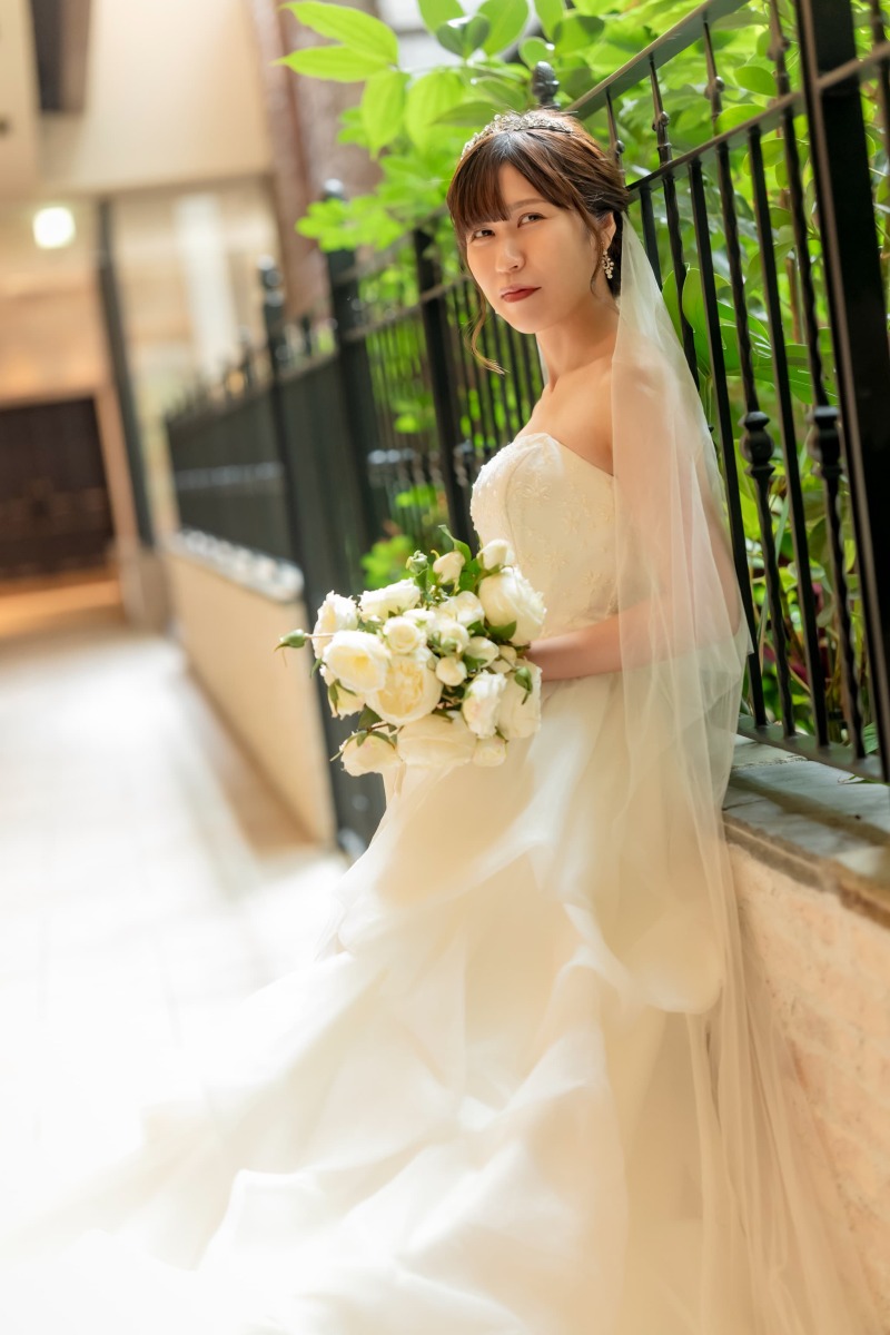 ご新婦様のソロショット