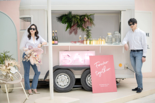 スタジオ撮影でオープンテラスでロケーションも叶う！？オリジナルフォトウェディング