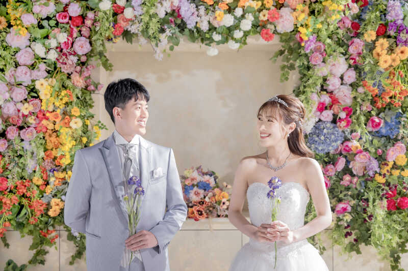一輪の花に込めた愛と永遠の誓い