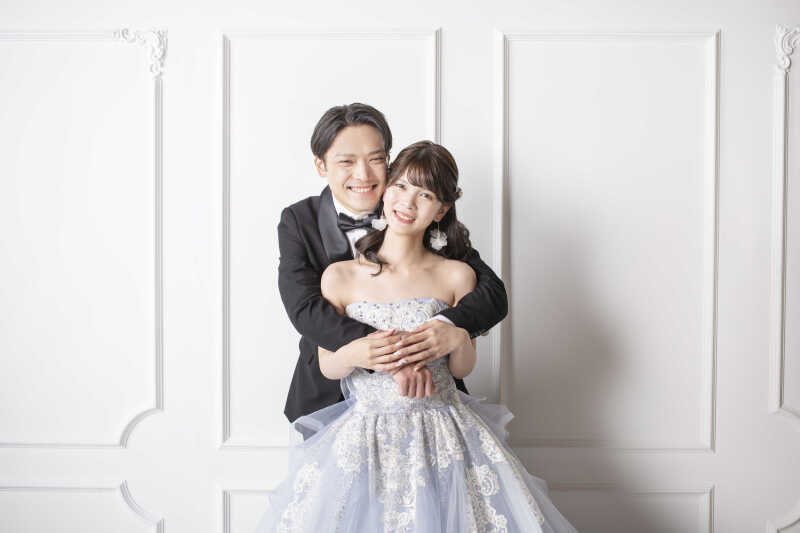 【ホワイトウォール】バックハグショット