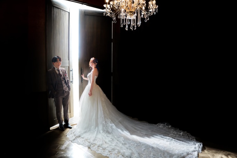 光に導かれてはじまる、花嫁の一歩