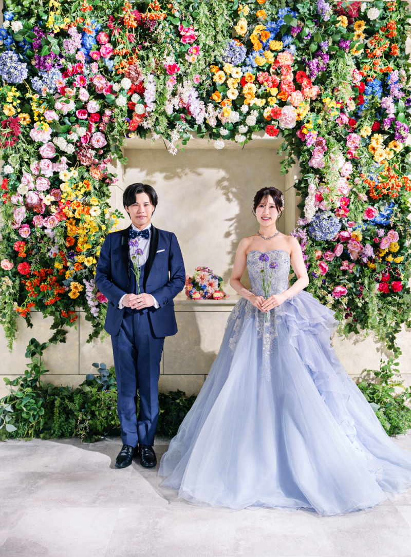 花々に祝福されるフィナーレ