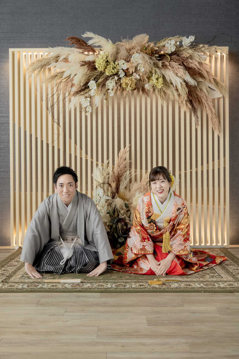 和装定番!正座ショット