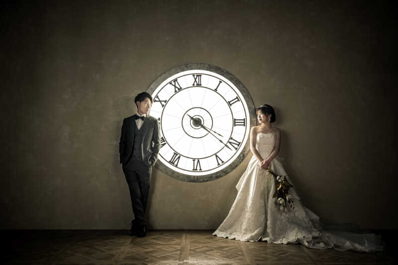 ドラマティックなCLOCKシーンから撮影スタート