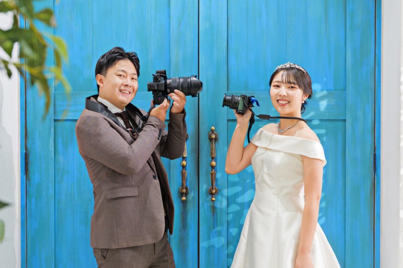 撮る側だったふたりが、撮られる日