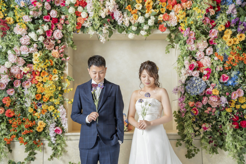 1輪のお花に願いを込めて