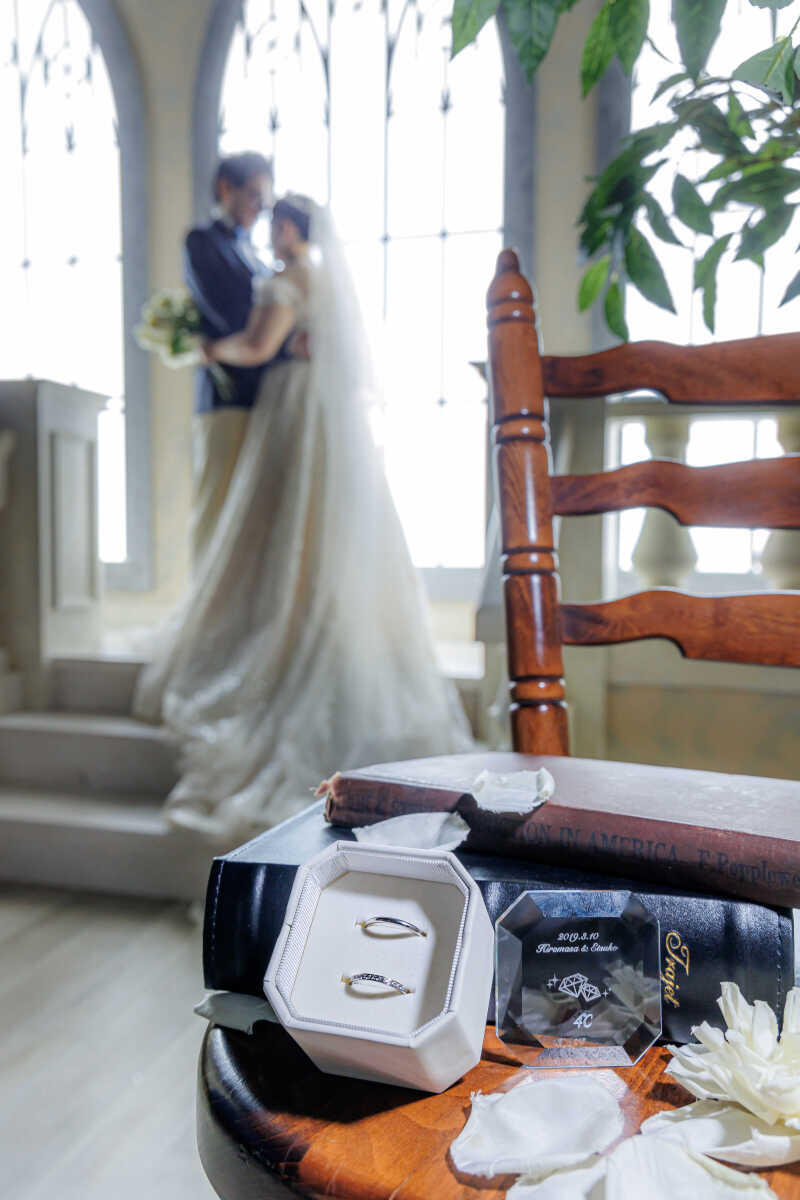 指輪に宿る、おふたりの未来。