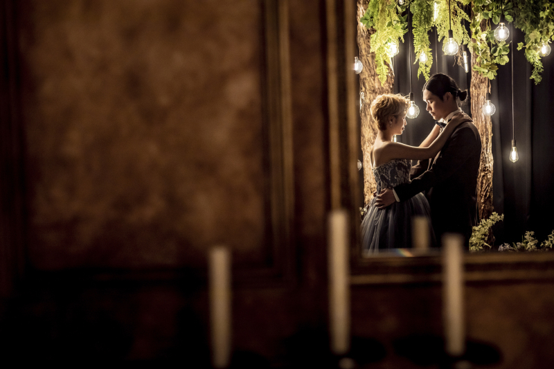 韓国フォトらしくクールに