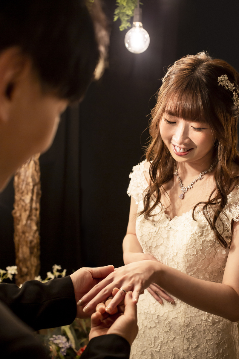 リングに込められた愛を感じるショット♡