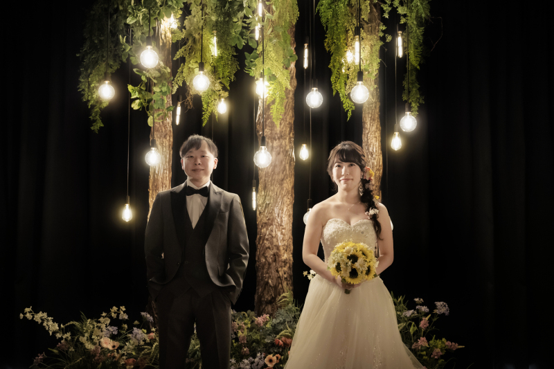 幻想的な空間から撮影スタート