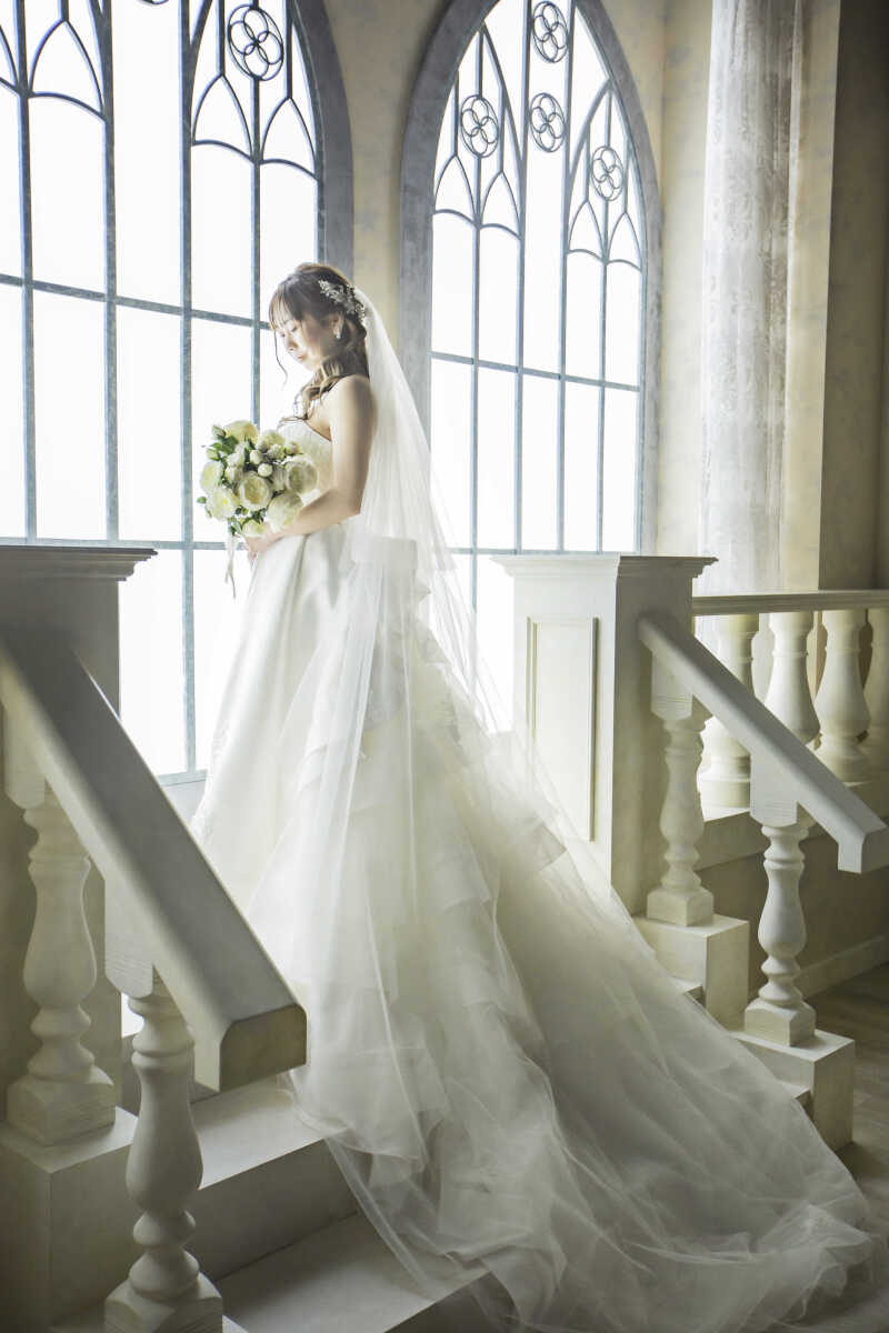 【新婦様ソロショット】純白の美しさ