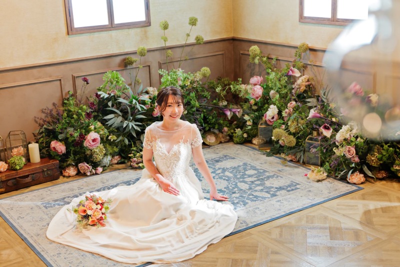 ご新婦様のソロショット！