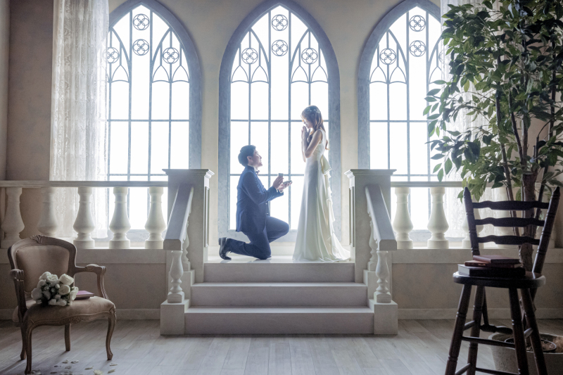 【チャペル】プロポーズショット