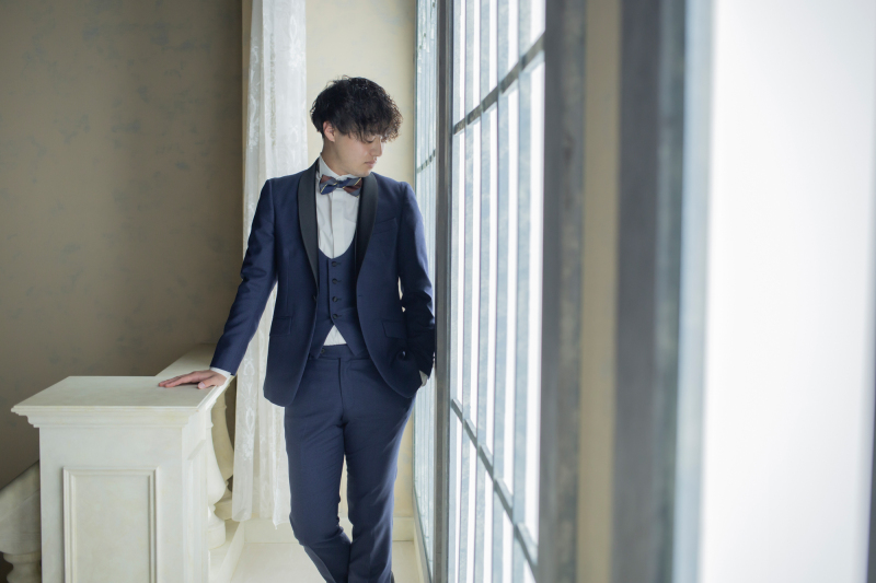 【チャペル】ご新郎様ソロショット