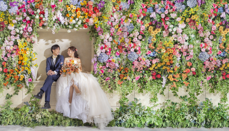 ハジケル楽しさ!お気に入りのフラワーウォールフォトも叶う盛りだくさんフォトWD!