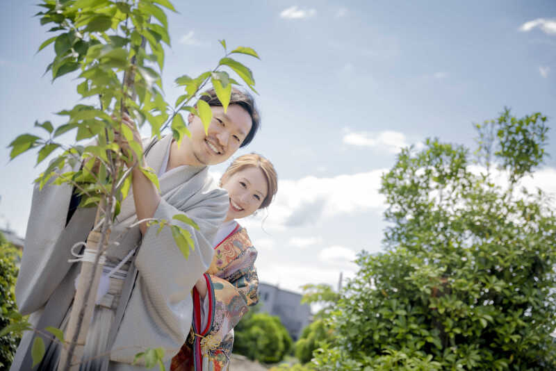 ひょっこり覗く笑顔!遊び心のある一枚も…♪