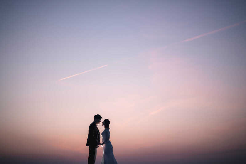 アートなラスト撮影で。これからも素敵なキセキを♪