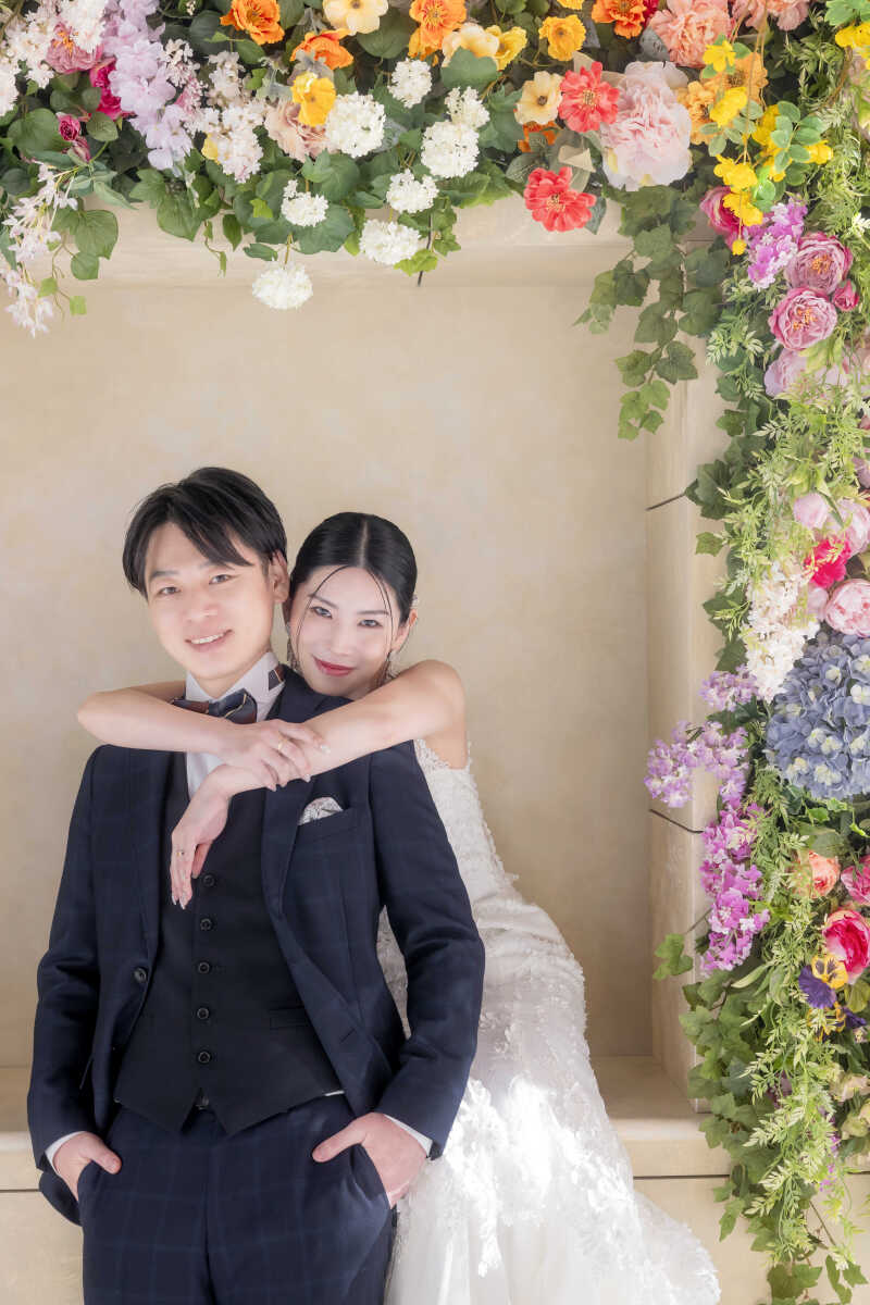 ラストショットは後からギュッ♡
