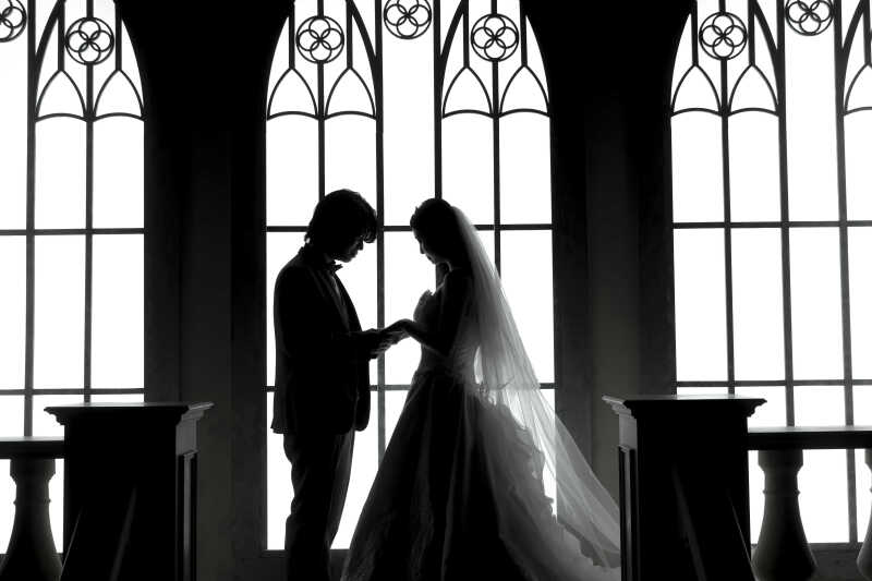 シルエットショット