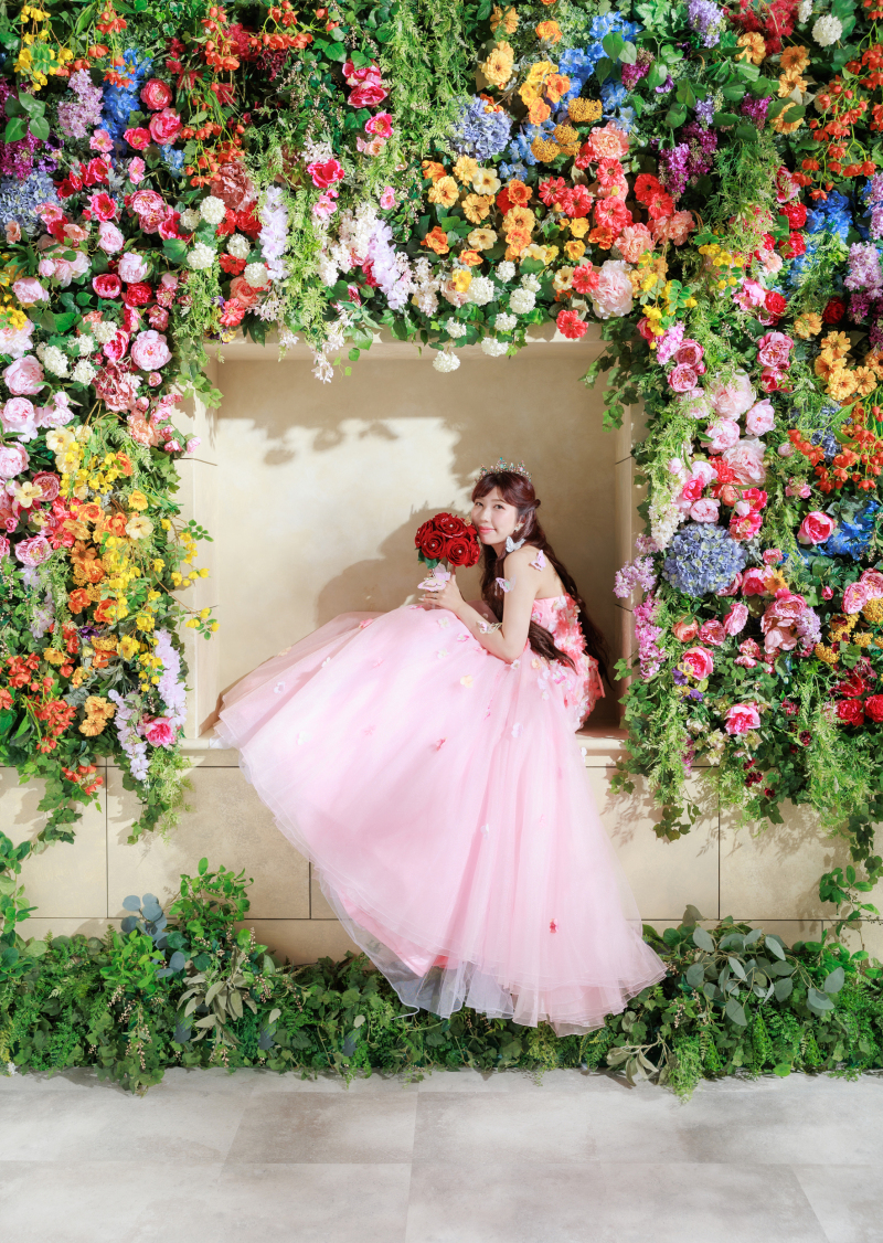 こだわりのつまった新婦様ソロショット♪