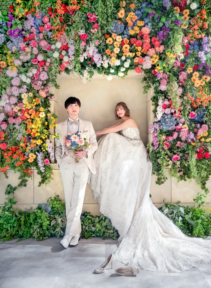 ちょっとした仕草も、ふたりらしく