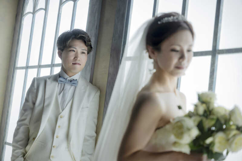 新婦様を見つめて♪