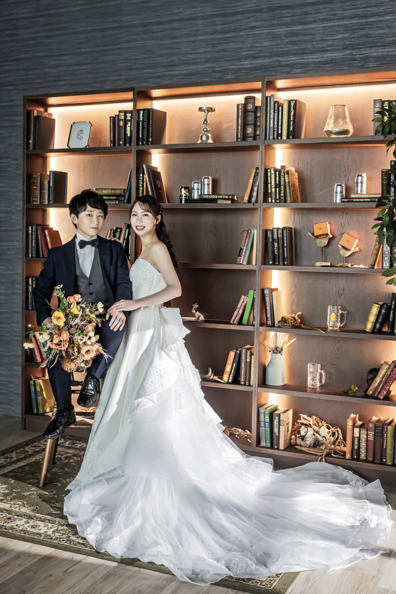 並んだ瞬間、ぐっと大人な雰囲気に