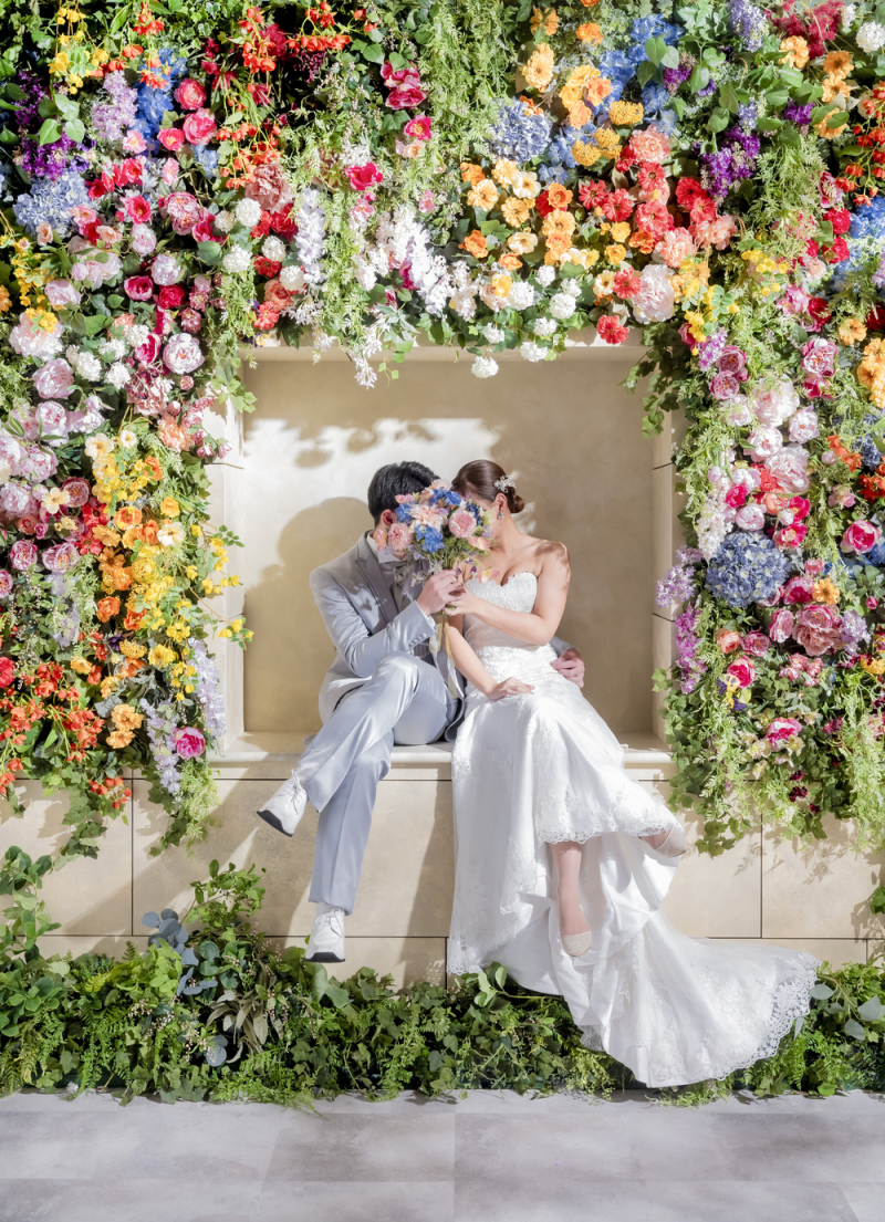 シーン5:フラワーウォール