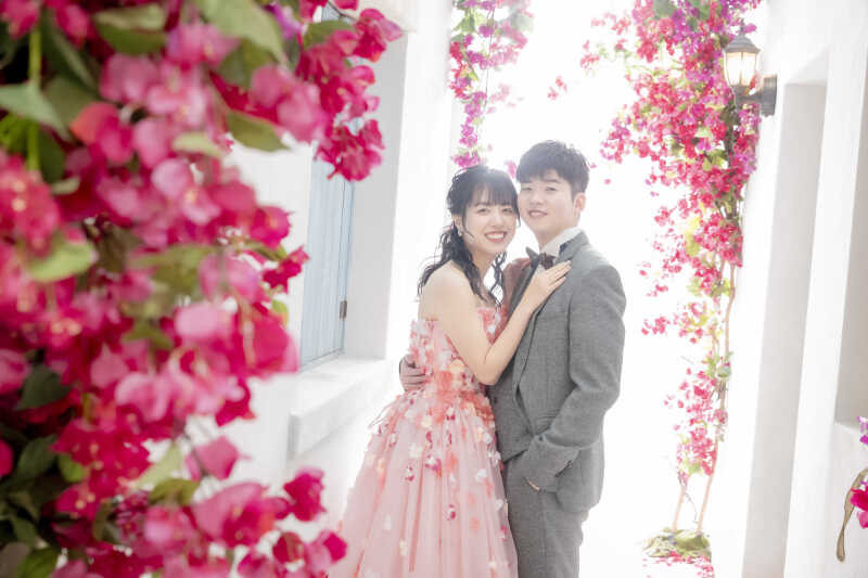 【ブーゲンビリアストリート】寄り添いショット