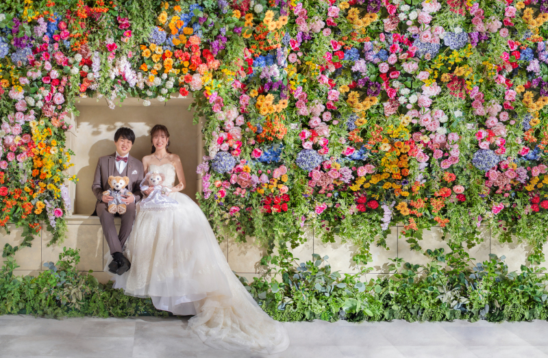 【フラワーウォール】