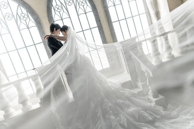 たなびくロングベール・・・