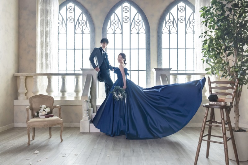 ドレスが描く優雅な瞬間