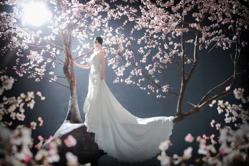 【桜】ご新婦様ソロショット