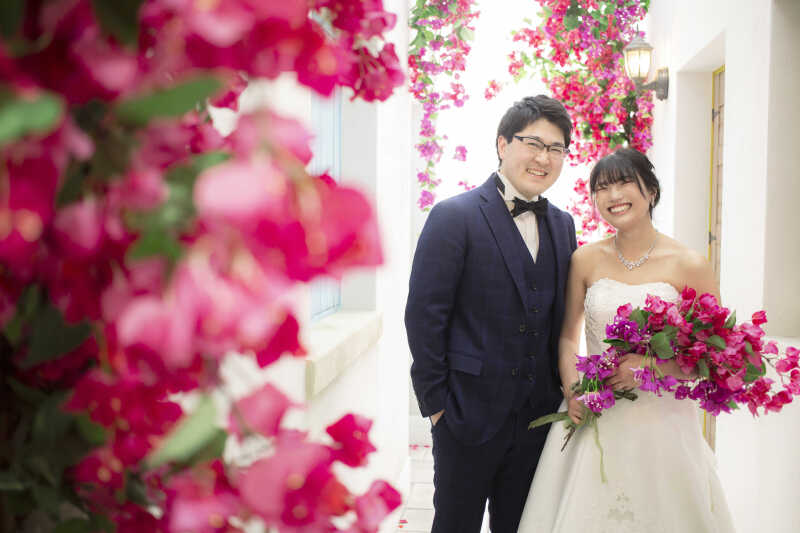 まるで海外ロケ?!ブーゲンビリアに包まれて♪