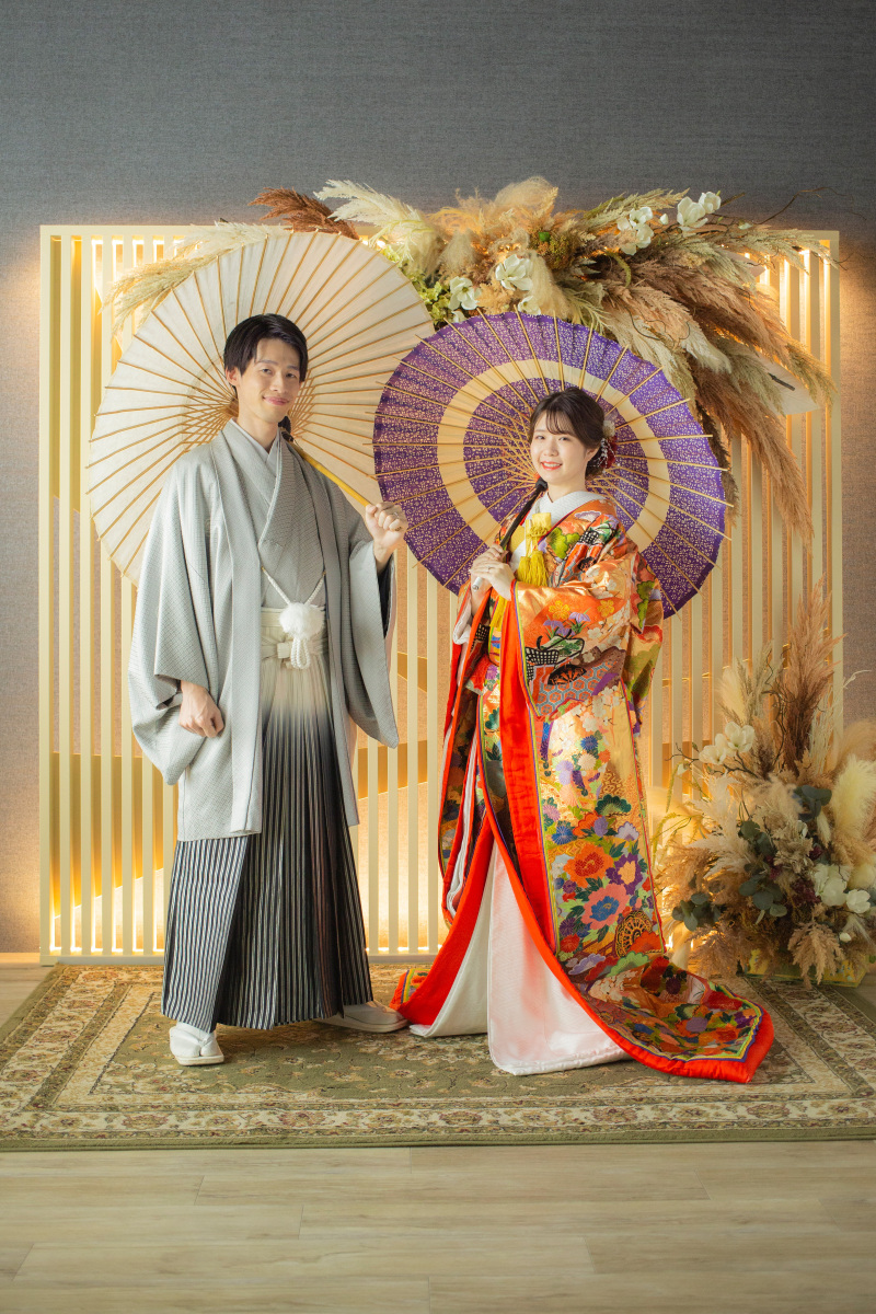 和装へお色直しチェンジ!