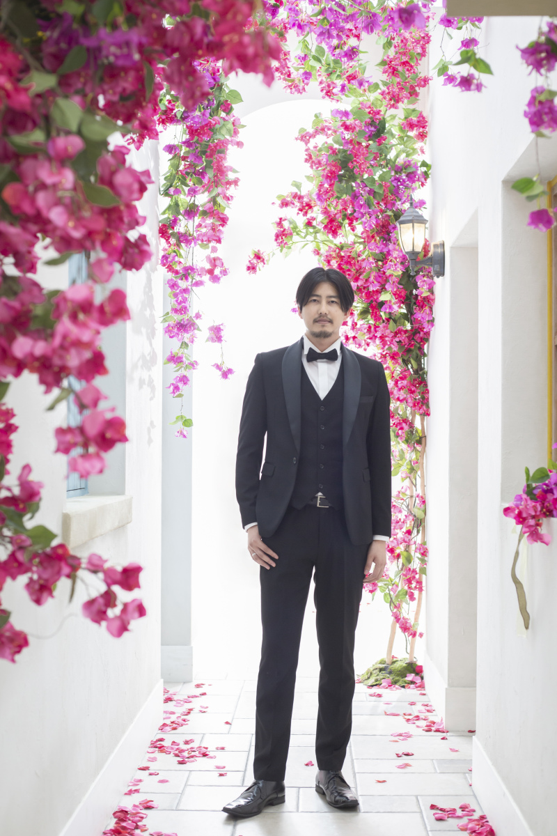 ご新郎様ソロショット